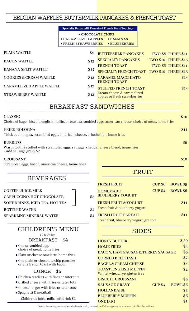 Main Street Grille Menu image 2